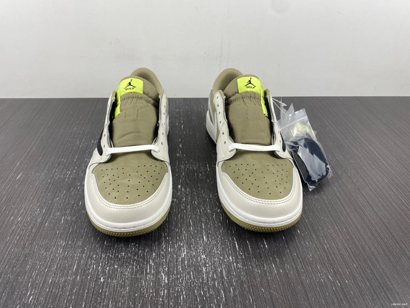 Rep Golf Jordan Olive Retro 1 FZ3124-200 Travis Scott Neutral Low 0522